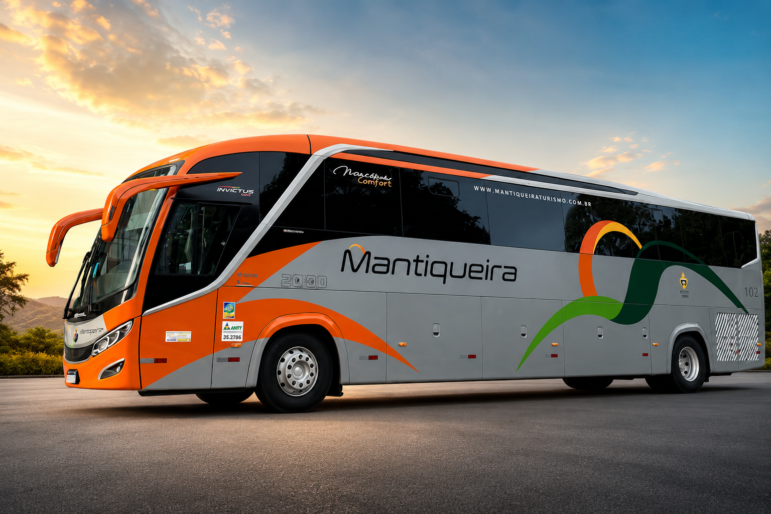 Ônibus Semi-Leito Invictus 1200